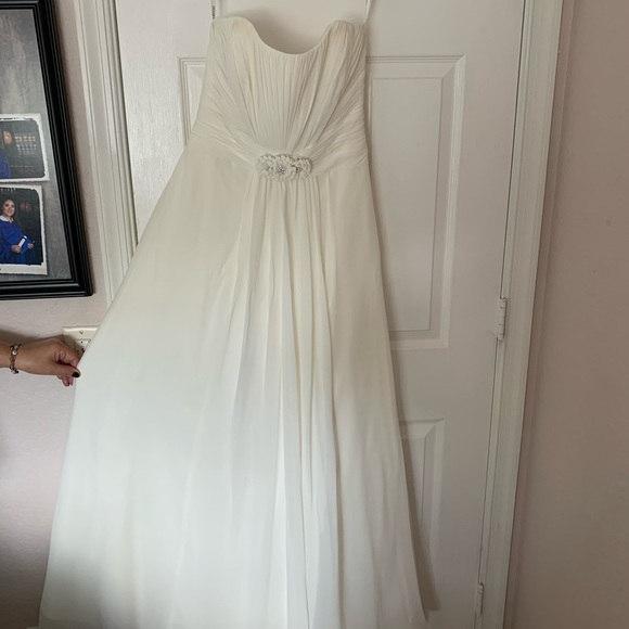 ivory dress size 16